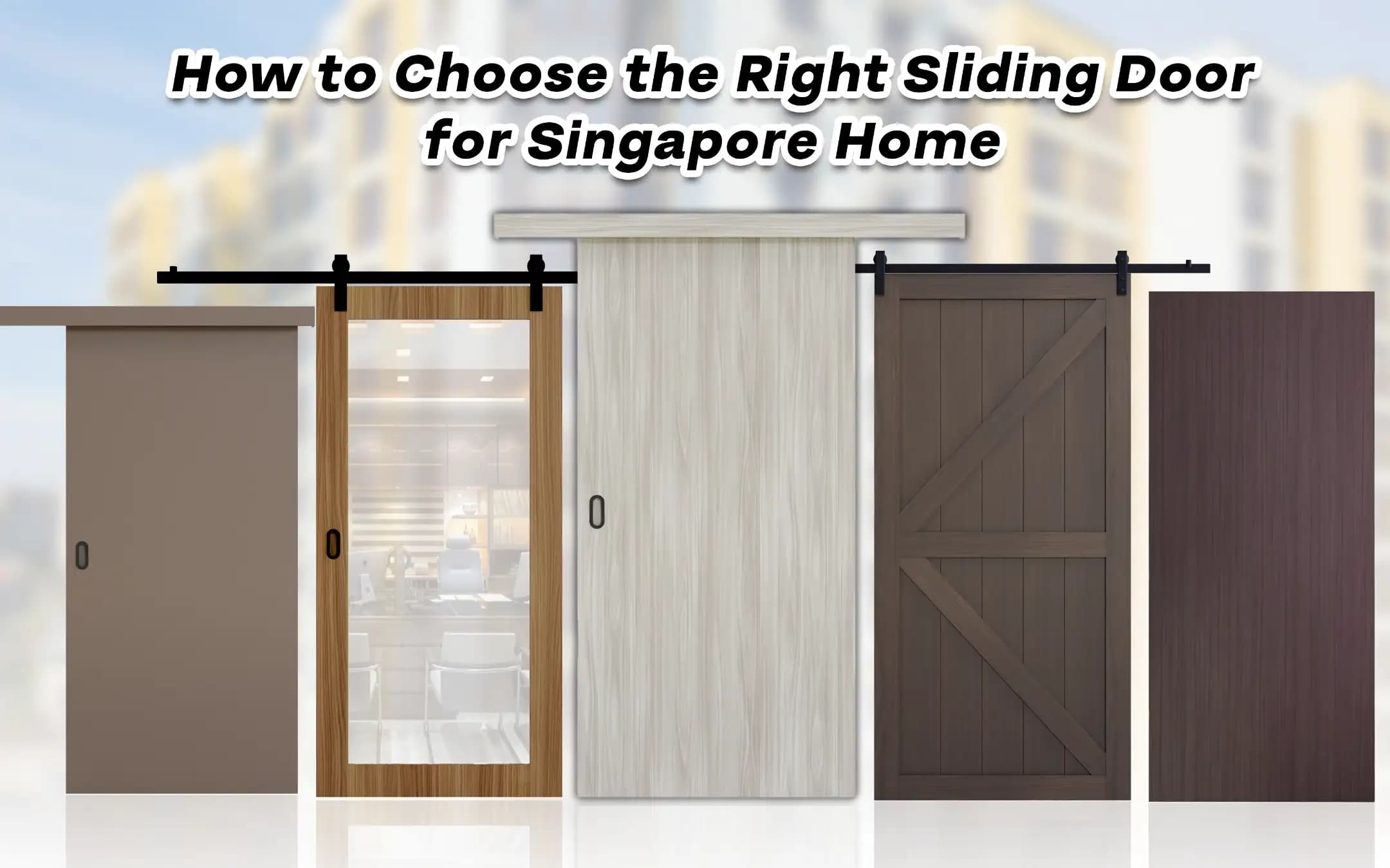 Sliding Doors 101: Types, Uses, and Maintenance for Singapore Homes