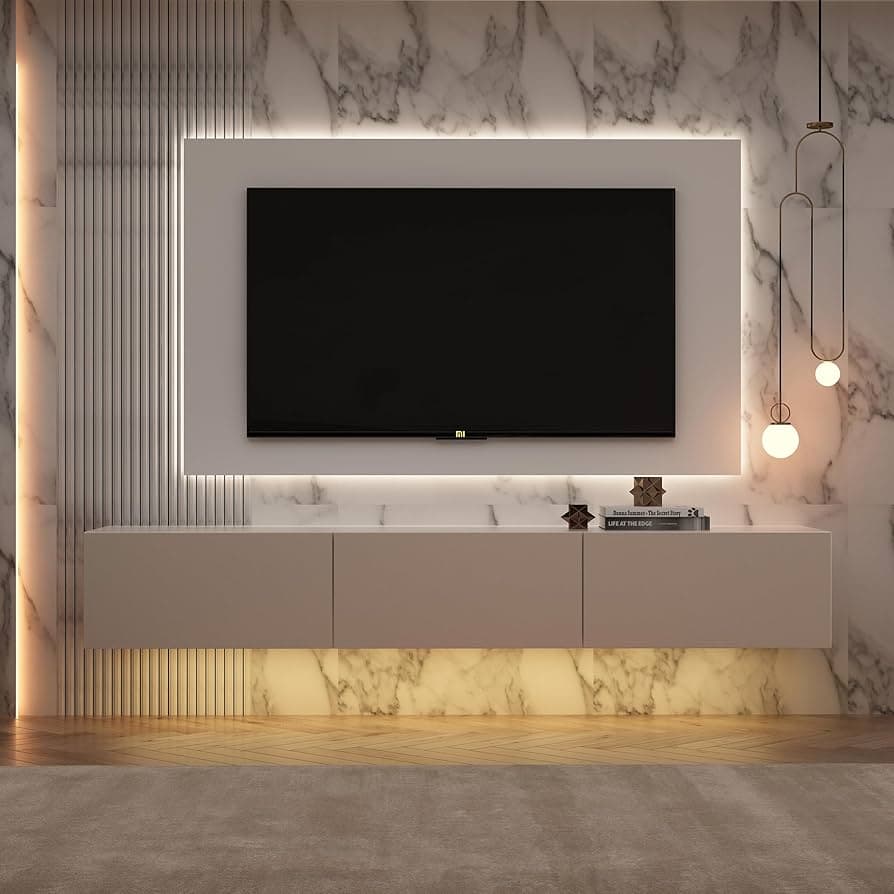 Floating TV Console